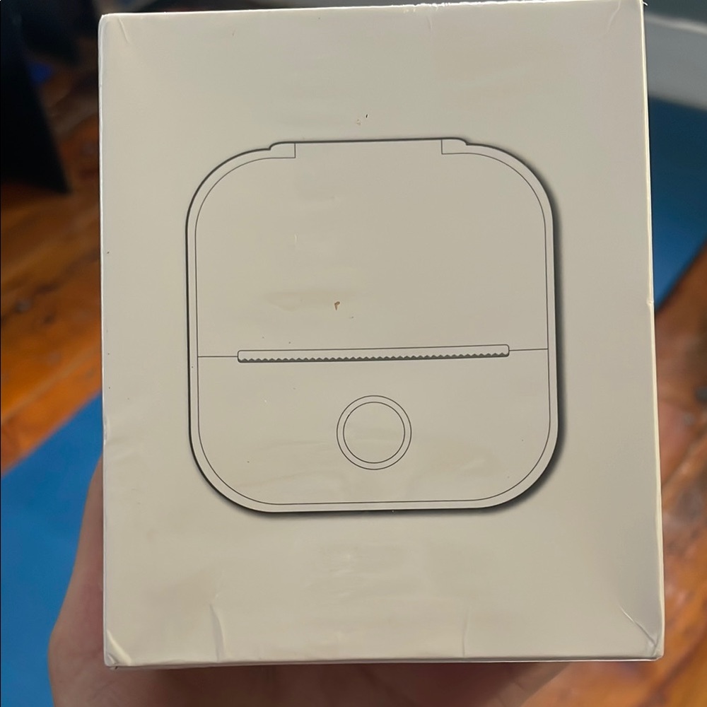 Small pink printer